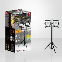 Lampe de travail portable DEL 10 000lm 2 têtes avec trépied