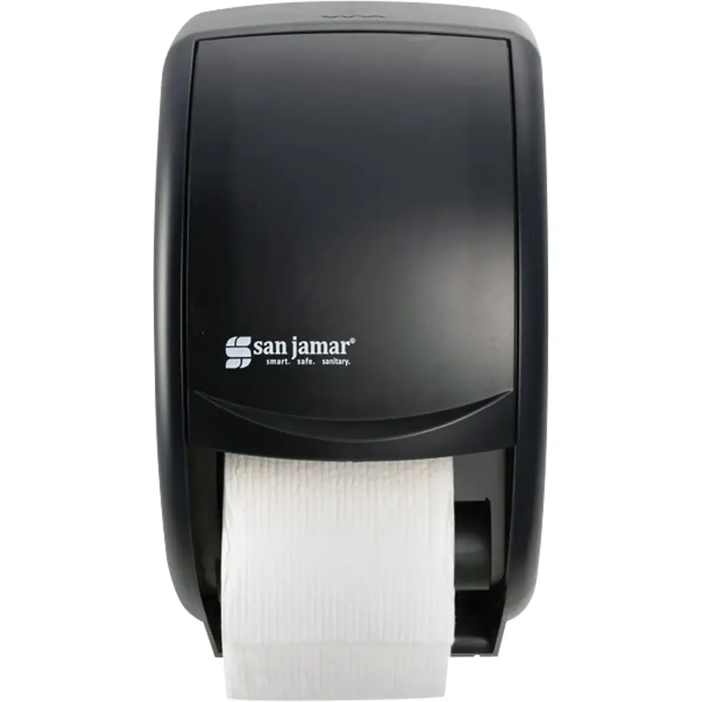 Distributeur de papier hygiénique standard double noir