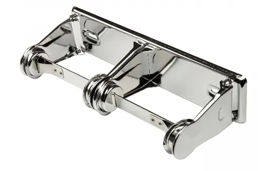 [FRO-150] Double roll standard toilet tissue dispenser chrome