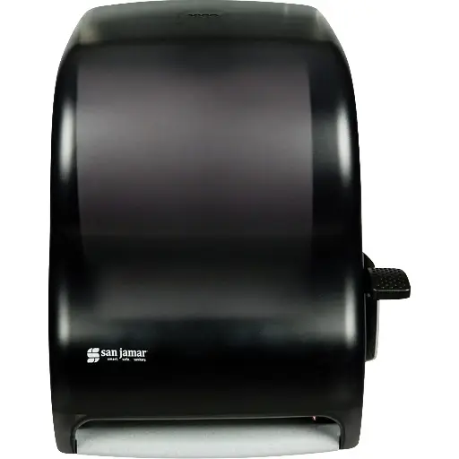 [SNSJ-T1100TBK] Roll hand paper dispenser mechanical lever black