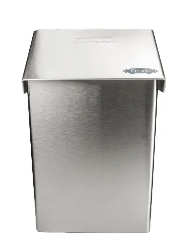 [FRO-622] Poubelle murale pour serviettes sanitaire en acier inoxydable